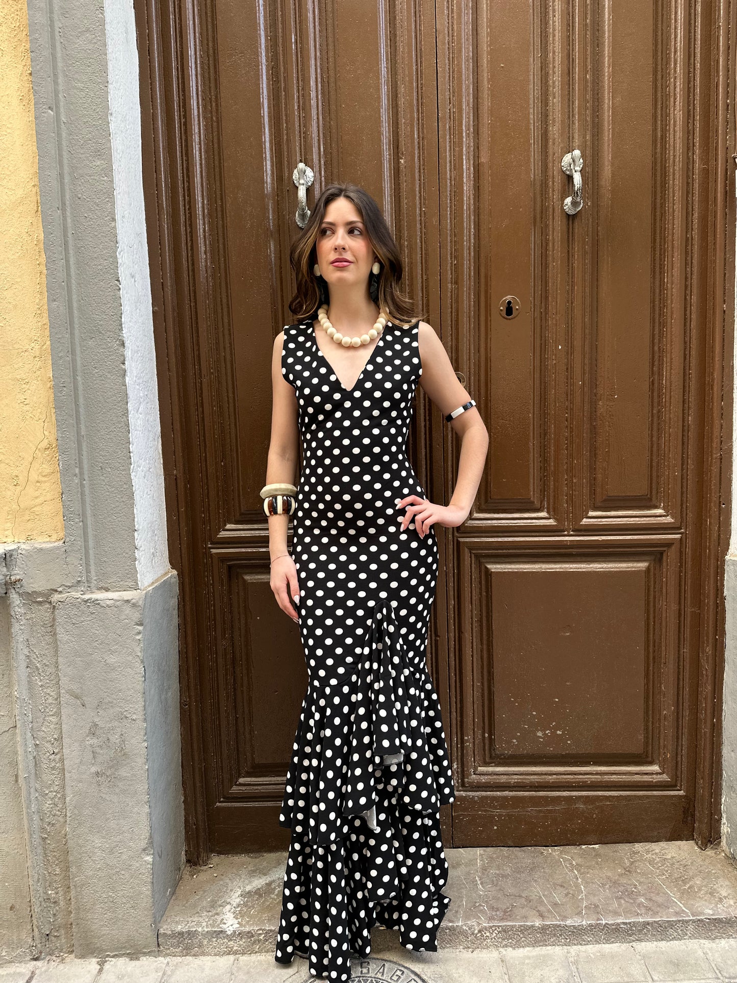 Vestido Calima lunares